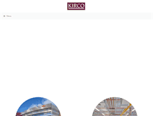 Tablet Screenshot of kirco.com
